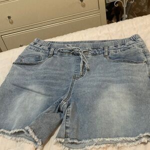 Bianco Denim Blue Women's Shorts